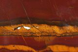 Polished Desert Sunset Banded Iron - Western Australia #132937-1